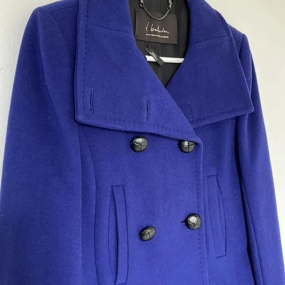 Aritzia  Babaton Wool Pea Coat